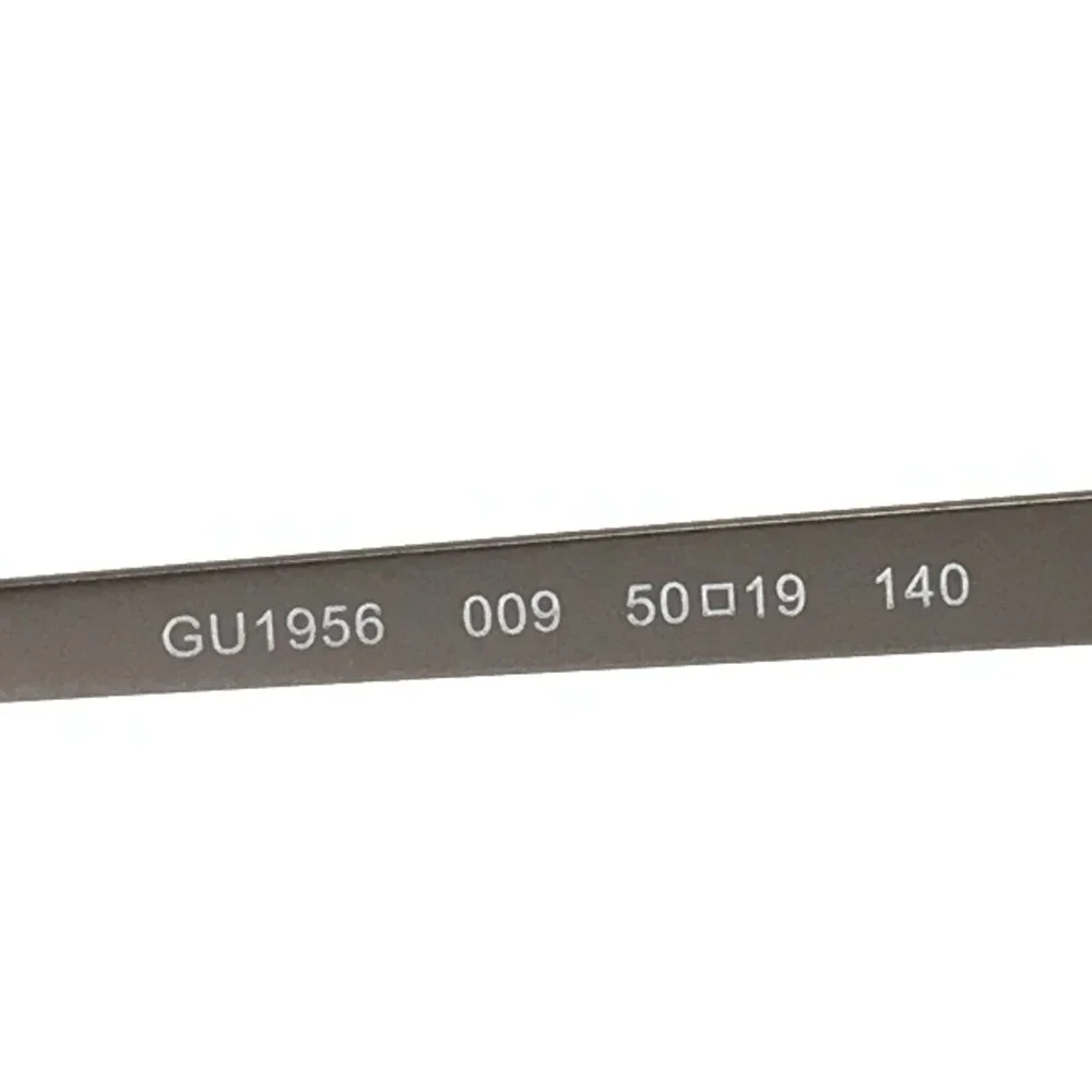 Guess Eyeglasses Frames GU1956 009 Grey Gunmetal Round Full Rim 50-19-140